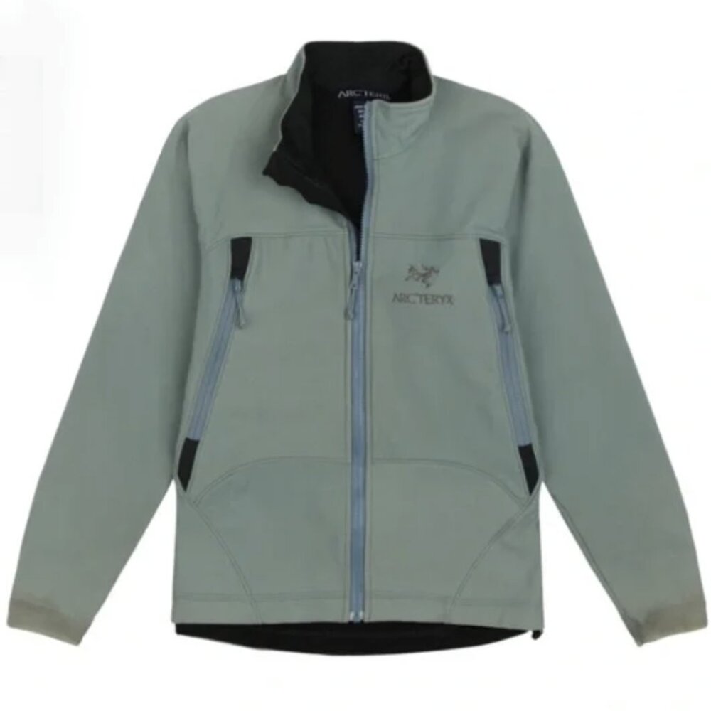Arc'teryx Gamma SV Soft Shell Polartec Fleece Lined Full-Zip Jacket Vintage